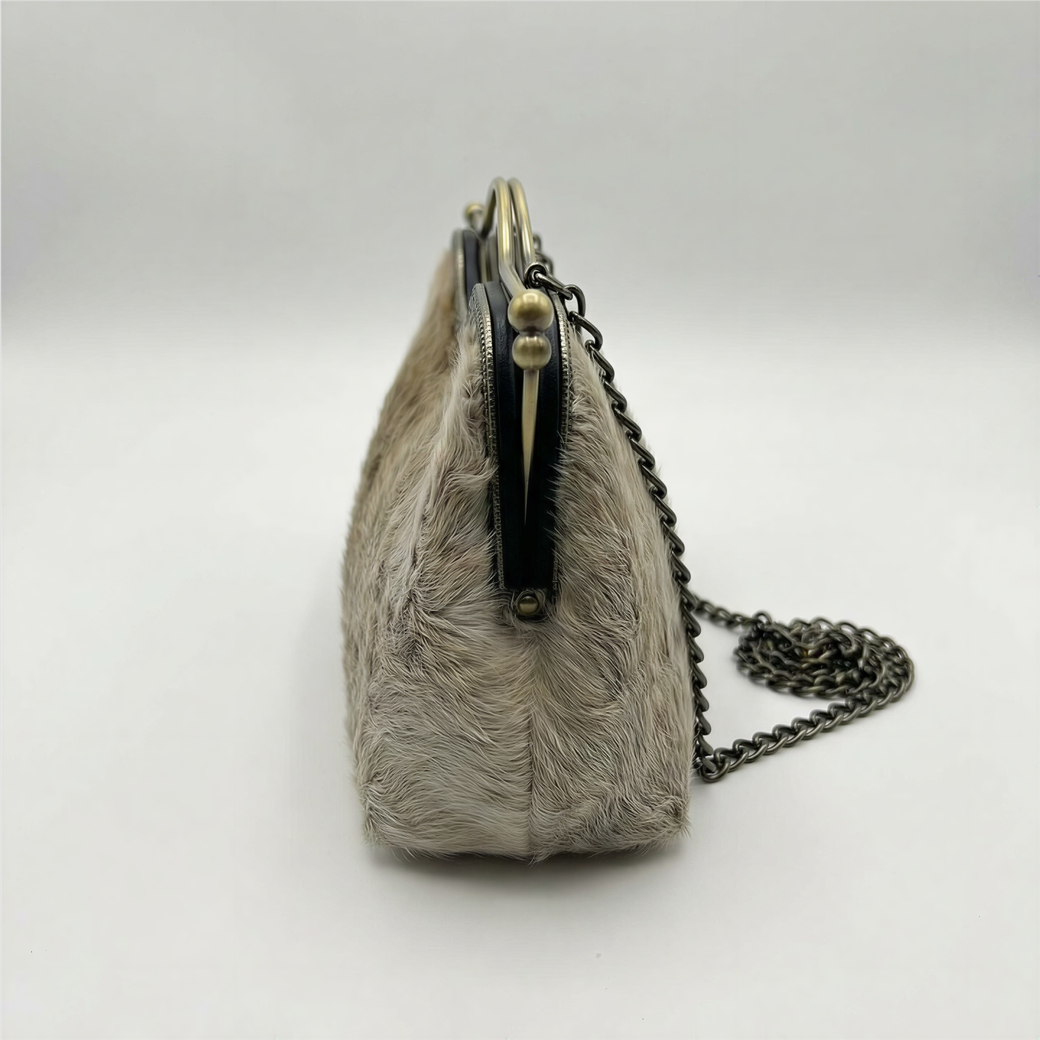 Beige - Bolso de Lujo en Piel