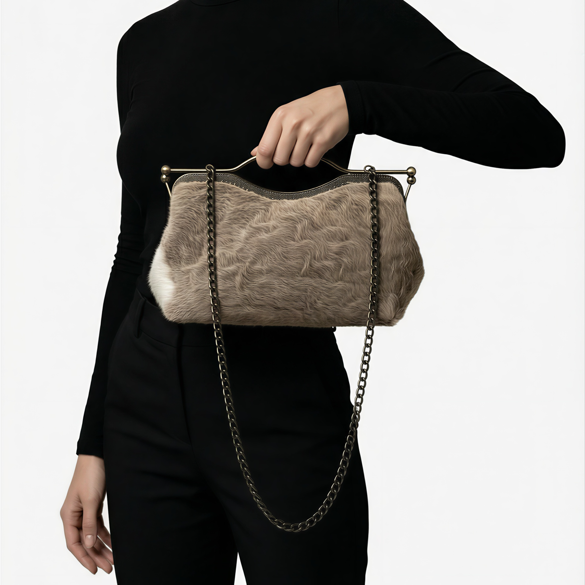 Black - Bolso de Lujo en Piel